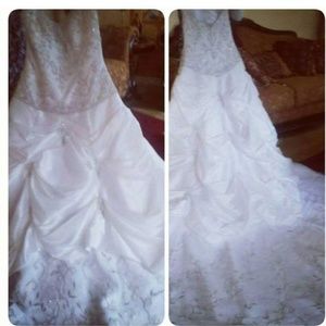 Beautiful wedding dress